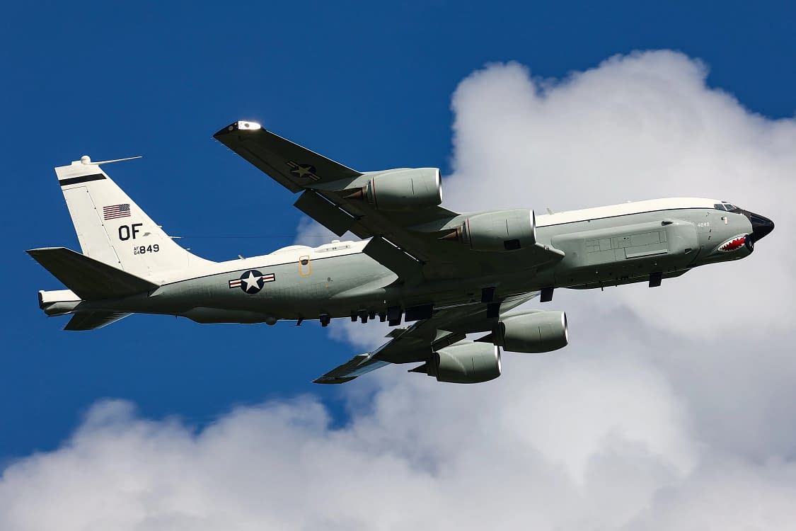 Aeronava RC-135U „Combat Sent”/FOTO:X
