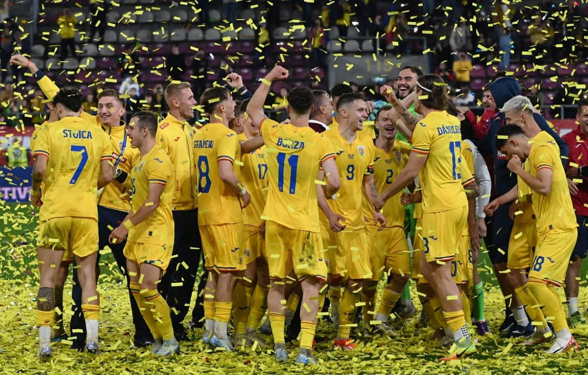 Naționala de tineret a României debutează astăzi la Euro 2025. Foto Facebook FRF