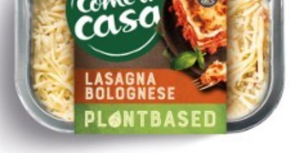 Sortiment de lasagna vegan, retras din magazine din cauza unui alergen nemenționat