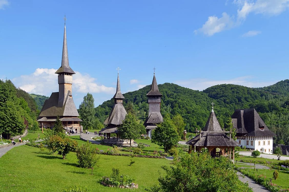 Mănăstirea Bârsana. Foto: Dimi Talen. Wikipedia. 