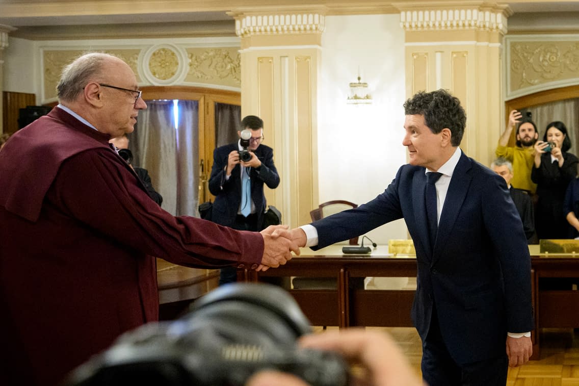 CCR a validat mandatul de președinte al lui Nicușor Dan FOTO Mediafax