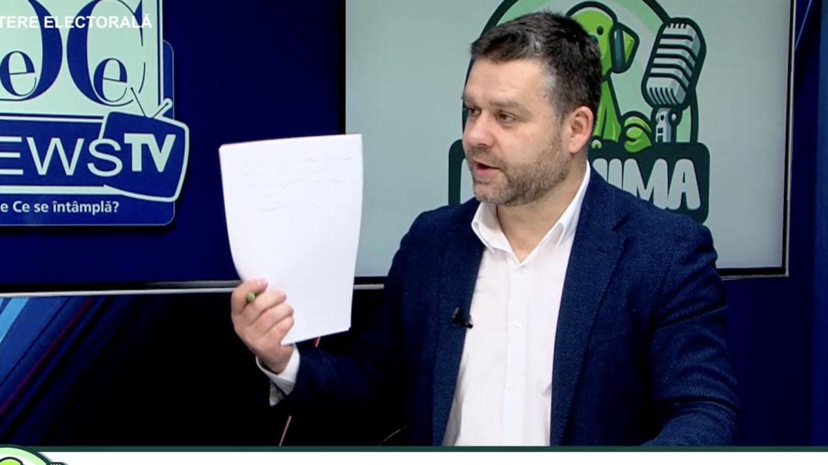 Ciprian Ciucu, provocat la DC News! A semnat! „Documentul” îl arătăm vineri, la ora 19.00 / video