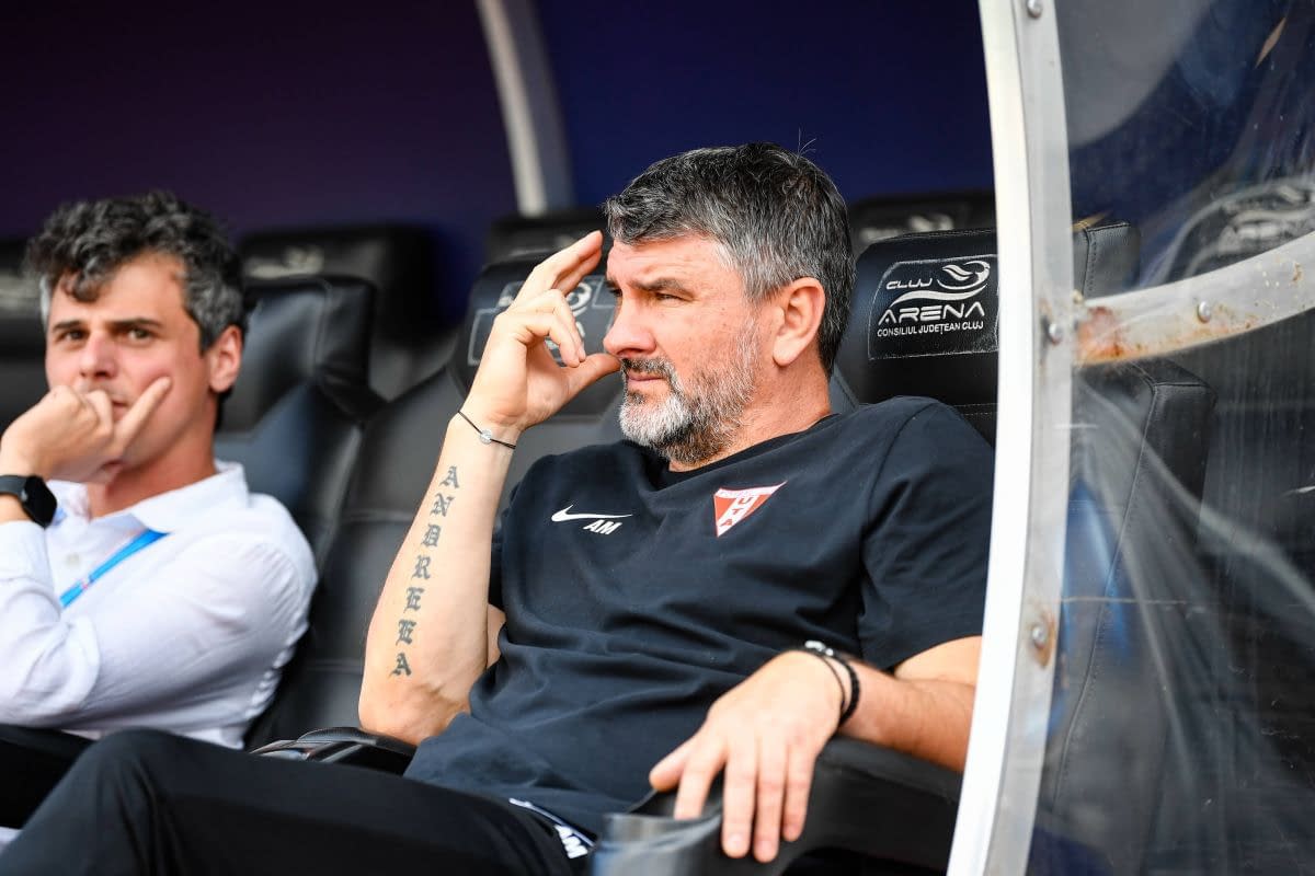 Adrian Mihalcea, discurs după UTA Adrian Mihalcea, discurs după UTA