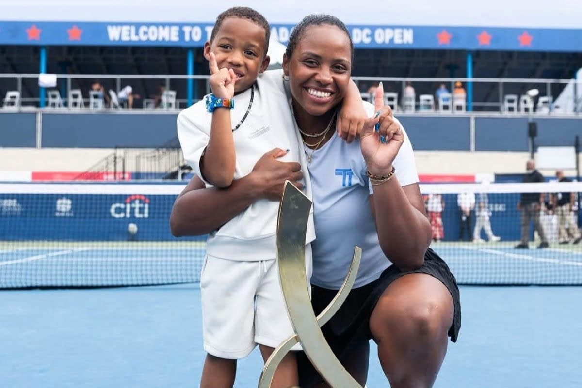 Moment amuzant cu fiul lui Taylor Townsend și Carlos Alcaraz: „Ești numărul unu, la fel ca mama mea?” Moment amuzant cu fiul lui Taylor Townsend și Carlos Alcaraz: „Ești numărul unu, la fel ca mama mea?”