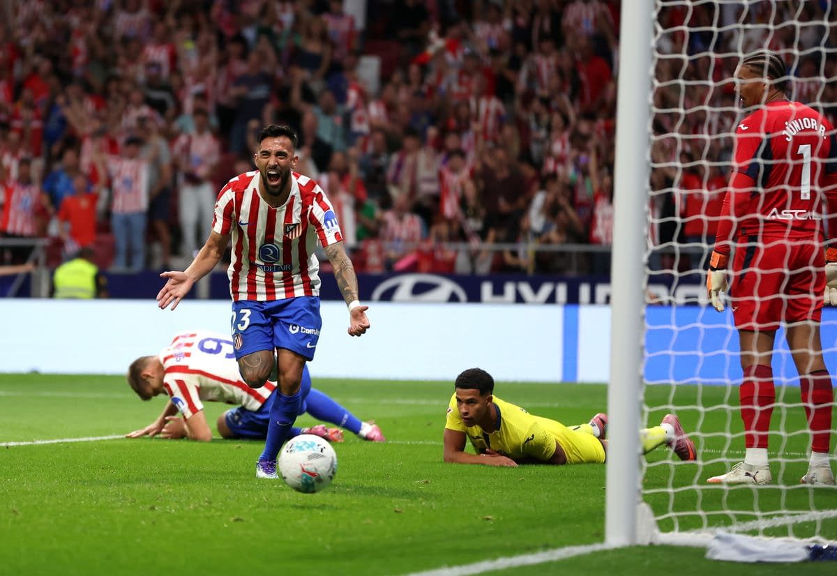 Atletico Madrid a spart gheața » Prima victorie obținută de „Cholo” Simeone în noul sezon din La Liga Atletico Madrid a spart gheața » Prima victorie obținută de „Cholo” Simeone în noul sezon din La Liga