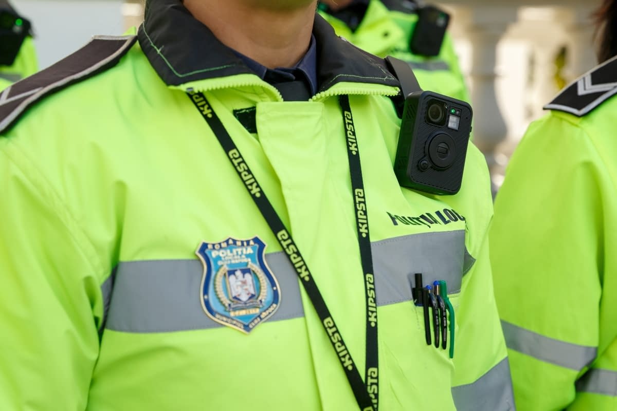 politist politie bodycam