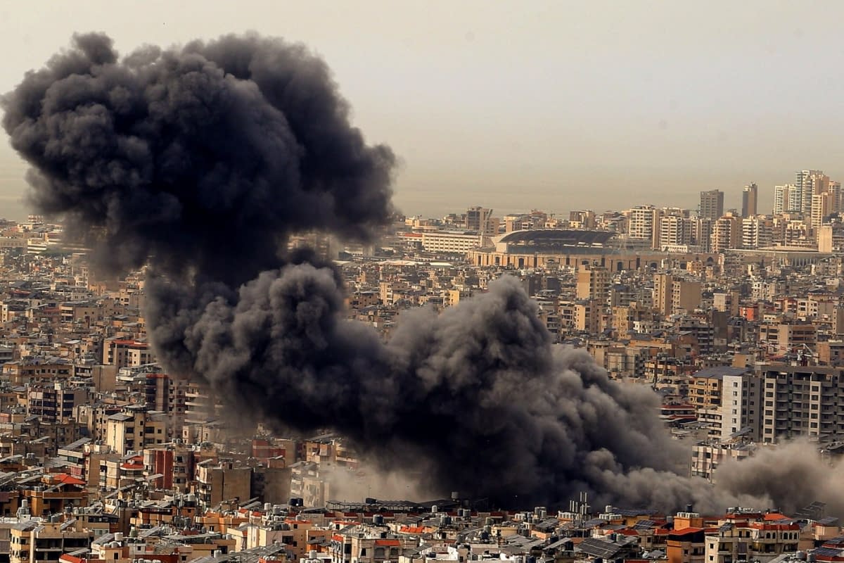 bombardament Beirut Liban