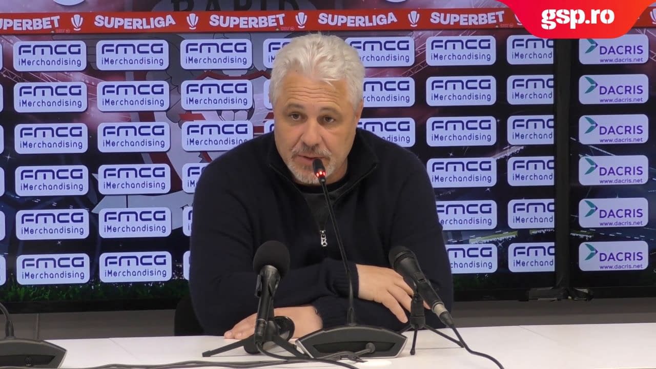 Rapid vs. U Cluj 0-2 » Marius Șumudică, dezamăgit după înfrângerea din această seară: „Șansele pentru locul 4 au scăzut dramatic” + Urare ironică pentru un reporter la finalul conferinței