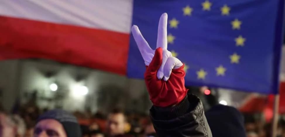 polonia manifestatii