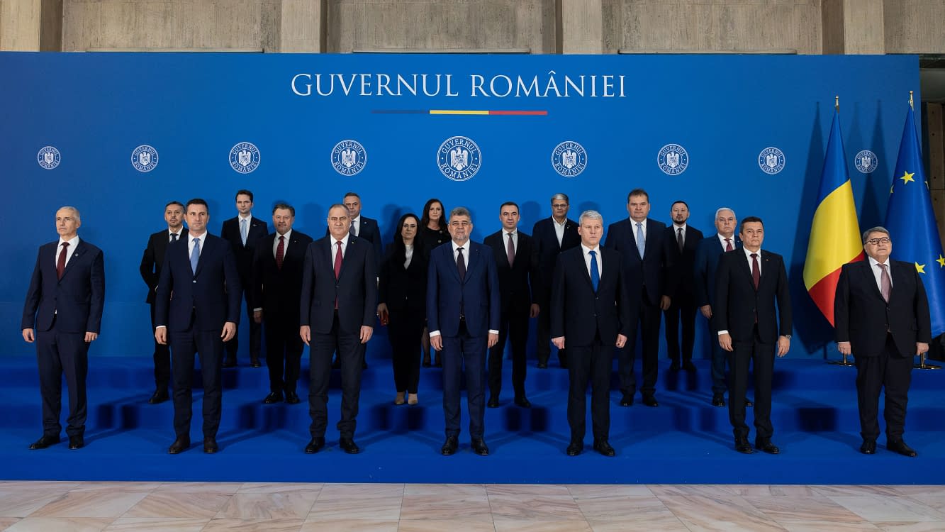 AUR a anunțat depunerea unei moțiuni de cenzură împotriva Executvului FOTO Guvernul României 