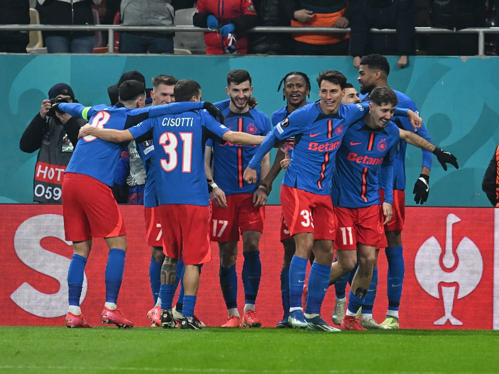 După prima etapă din play-off, jucătorii FCSB vor pleca la echipele naționale. Foto Sportpictures