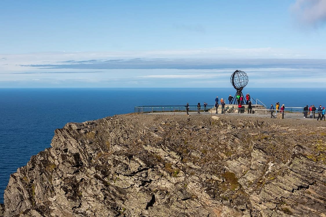 Nordkapp. Sursa: Wikipedia.