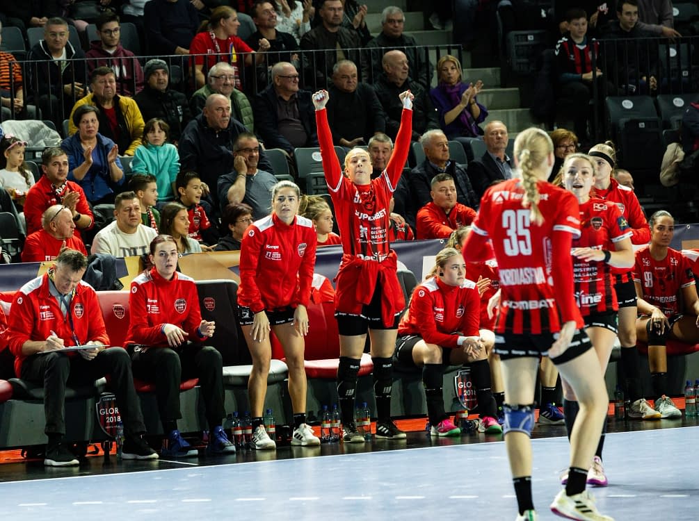 Bistrița a câștigat meciul cu norvegiencele FOTO: Facebook/Eurosport România
