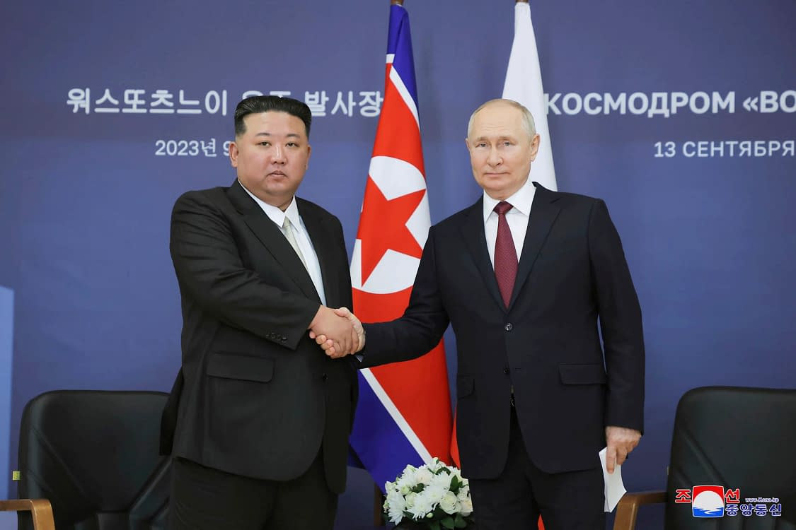 Vladimir Putin și Kim Jong Un Foto: Profimedia