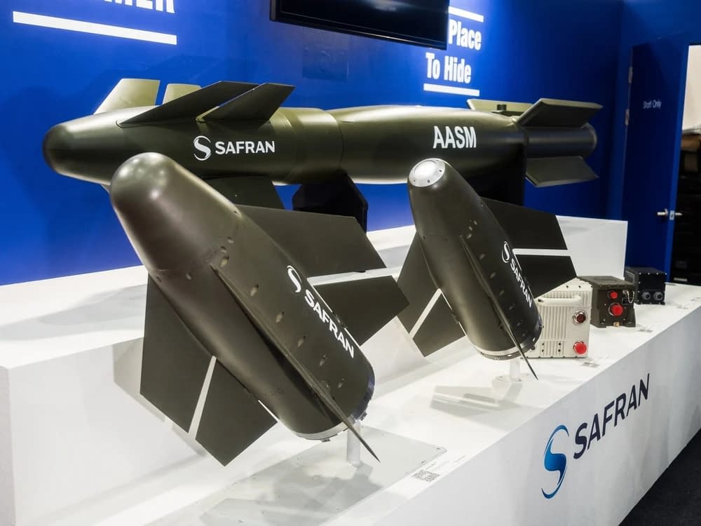 Bombe ghidate AASM la o expoziție din Coreea de Sud FOTO Shutterstock