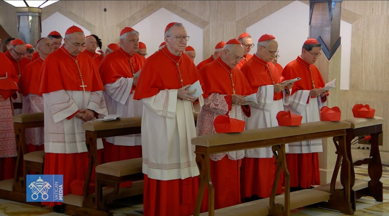 Cardinalii se pregătesc de Conlav pentru a-l alege pe noul papă/FOTO:X