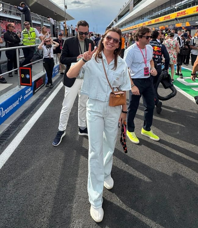Experiență VIP pentru Simona Halep, la cursa de la Hungaroring Sursa/Instagram