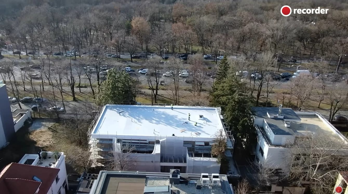 Vila de pe Bulevardul Aviatorilor/FOTO: Captură video Recorder