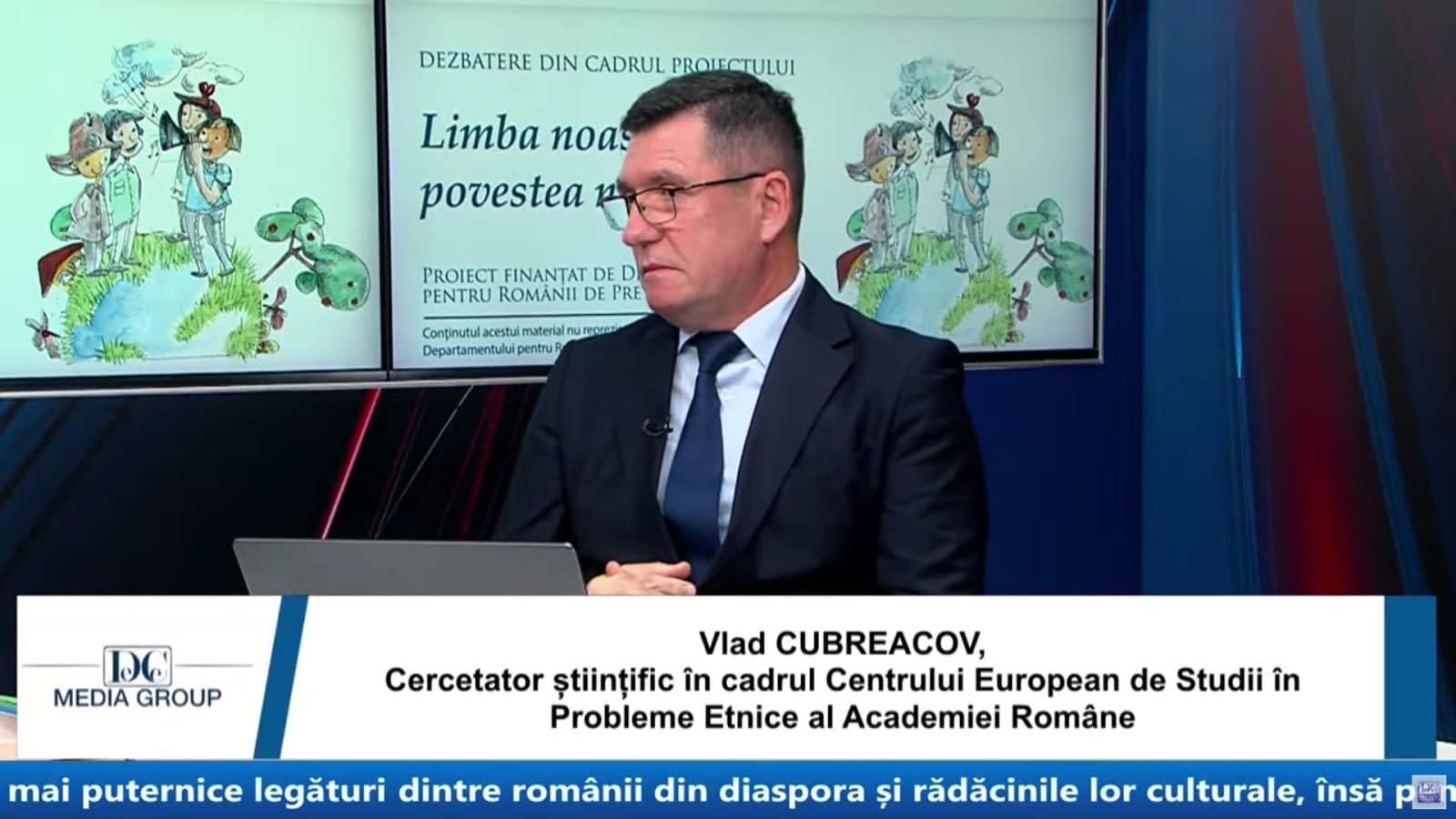 Vlad Cubreacov: În România, limba română nu este suficient de protejată în toate formele ei Vlad Cubreacov: În România, limba română nu este suficient de protejată în toate formele ei