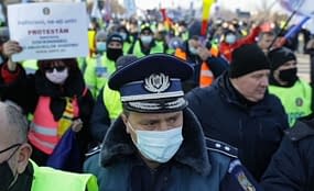 protest politie