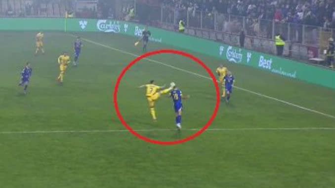 Avem imagini! Cum arată fruntea lui Nikola Katic după lovitura brutală primită de la Denis Drăguș