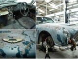 Un Aston Martin DB5 ruginit, restaurat spectaculos după 50 de ani. Valorează acum un milion de lire sterline. GALERIE FOTO