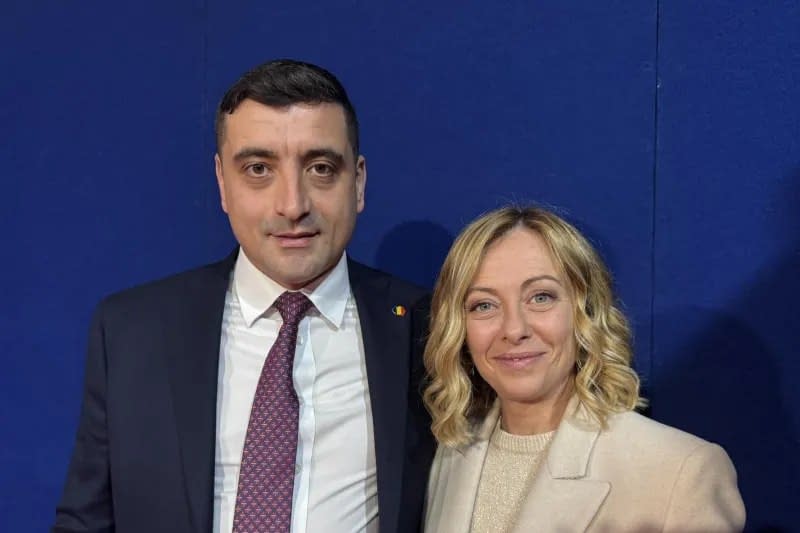 VIDEO George Simion, alături de Giorgia Meloni: „Cineva din presa românească spune că nu ne aflăm pe agenda dumneavoastră” / Ce scrie presa italiană